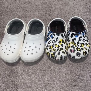 C12 crocs with lining